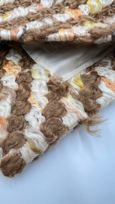 Cappotto tweed bouclé