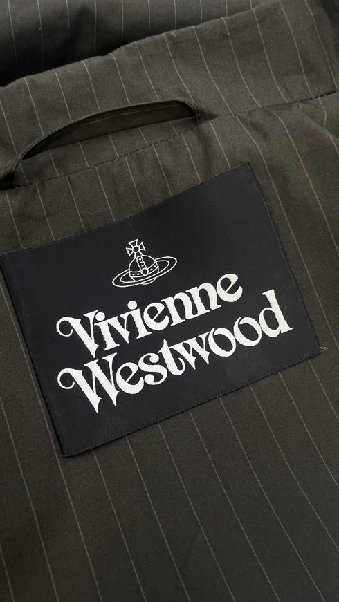 Blazer gessato con cartellino