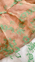 Abito corto in tulle stampa velluto