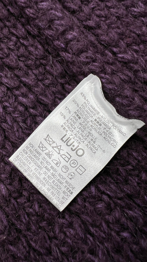 Gilet con maxi scollo