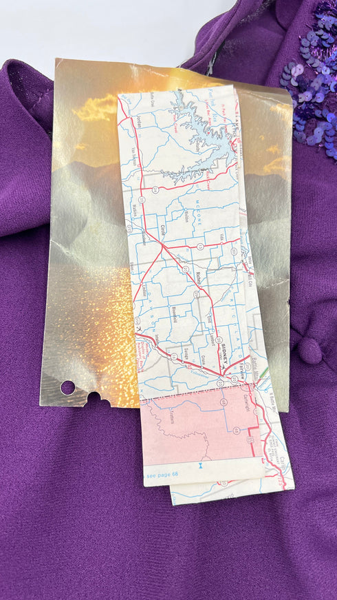 Camicia crepe asimmetrica con cartellino