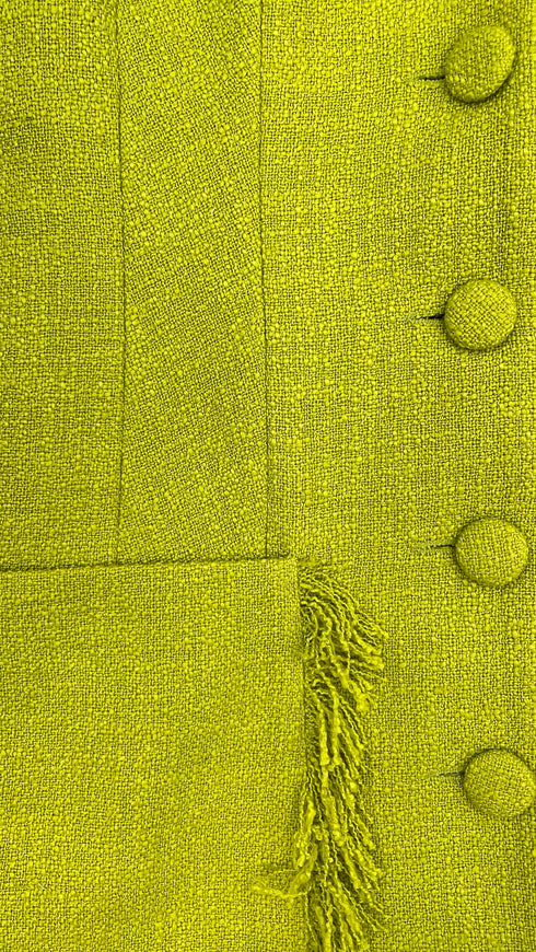 Abito lungo in tweed