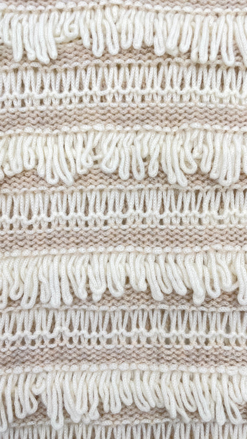 Abito corto a frange