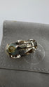 Orecchini in argento con logo
