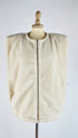 Gilet teddy bianco