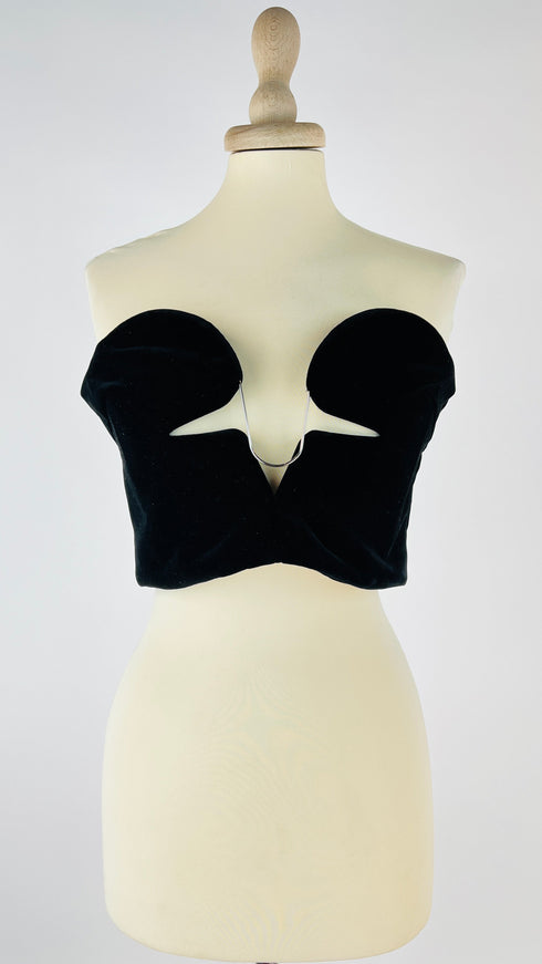 Bustino in velluto SS23