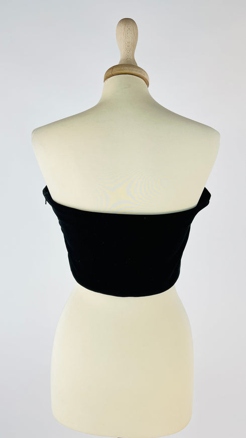 Bustino in velluto SS23