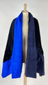 Maxi stola doppio tessuto