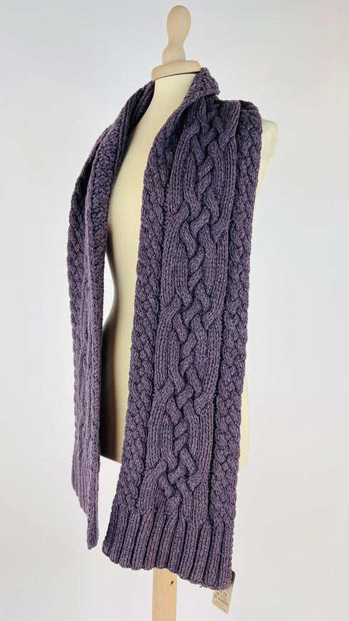 Sciarpa a maxi trecce