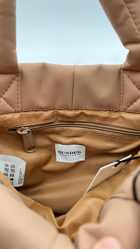 Borsa tote a mano imbottita