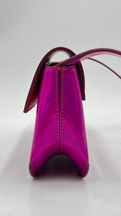 Borsa "Tilda" fucsia olografica