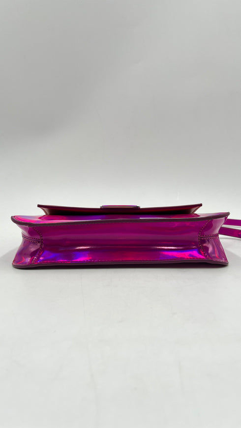 Borsa "Tilda" fucsia olografica
