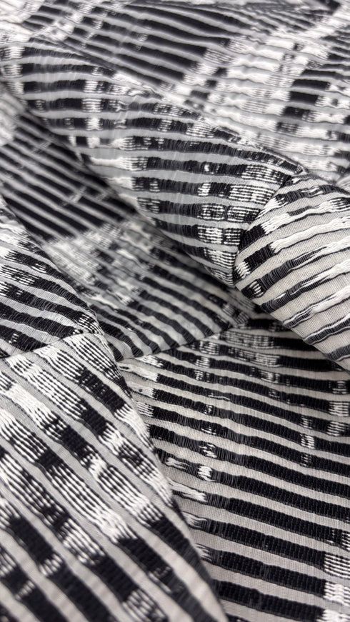 Abito midi color block