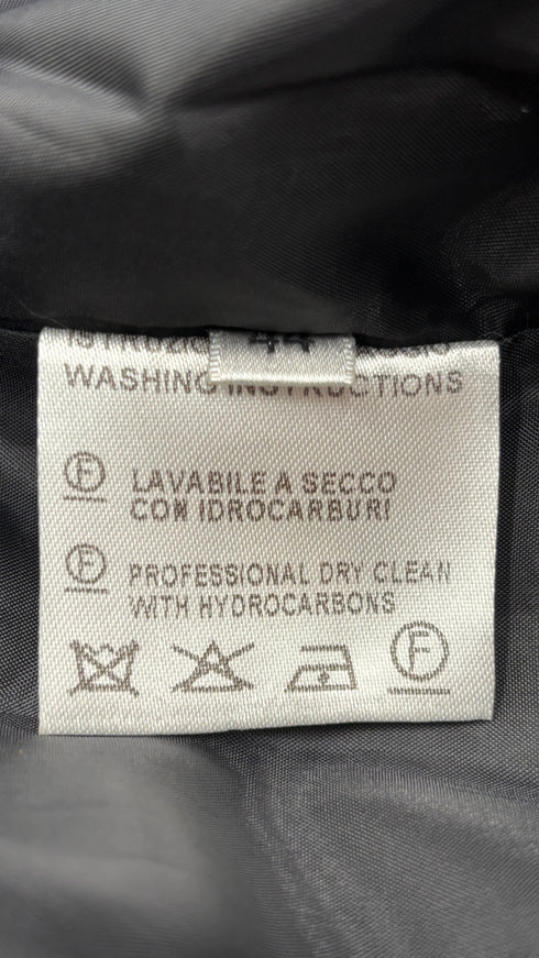 Abito midi con volant e inserti lamé