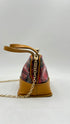 Borsa con chiusura a scatto tartan