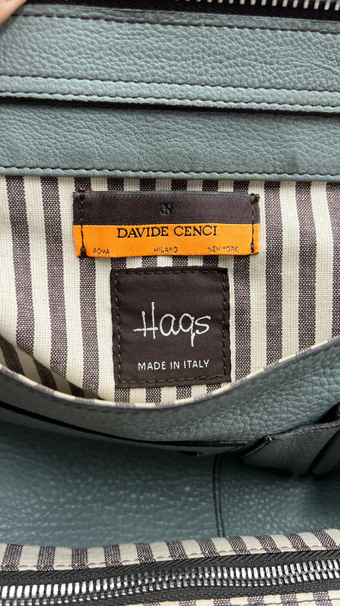 Borsa in pelle multicolor