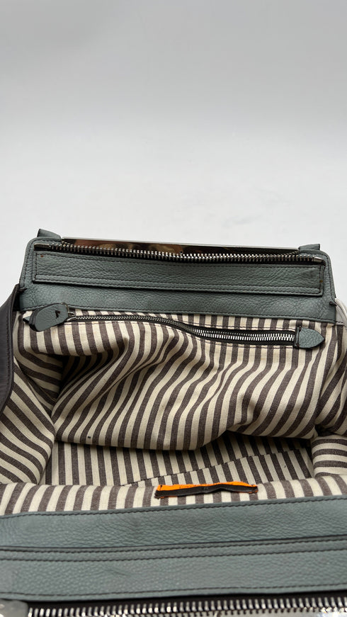 Borsa in pelle multicolor