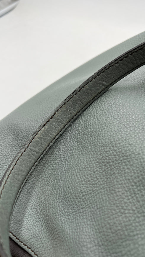 Borsa in pelle multicolor