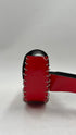 Marsupio in vernice rosso