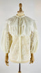 Camicia con macro volant