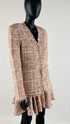 Completo in tweed rosa