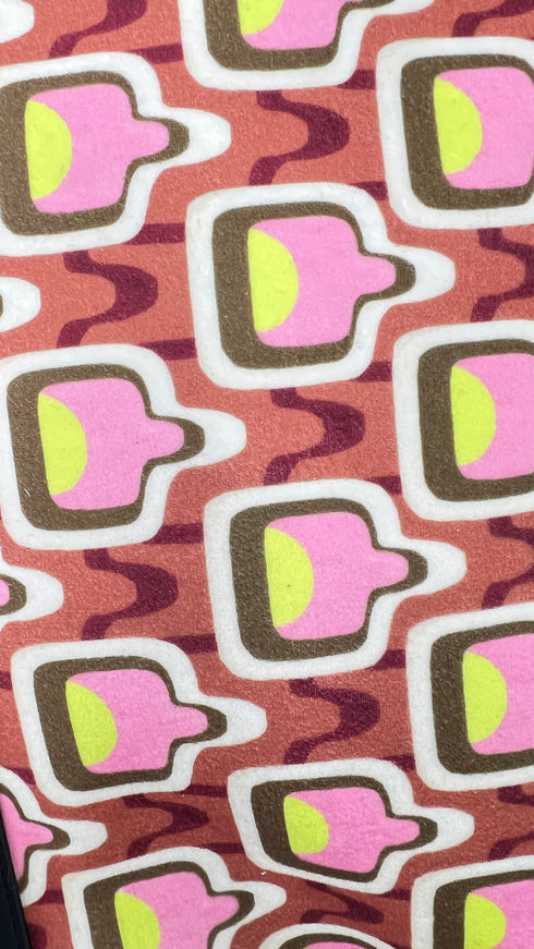 Pochette motivo retrò