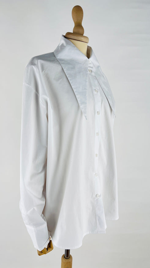 Camicia maxi colletto