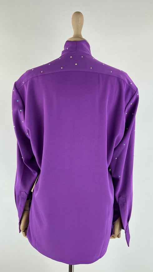 Camicia con strass