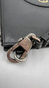 Pochette pelle nera martellata