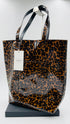 Tote bag animalier con cartellino