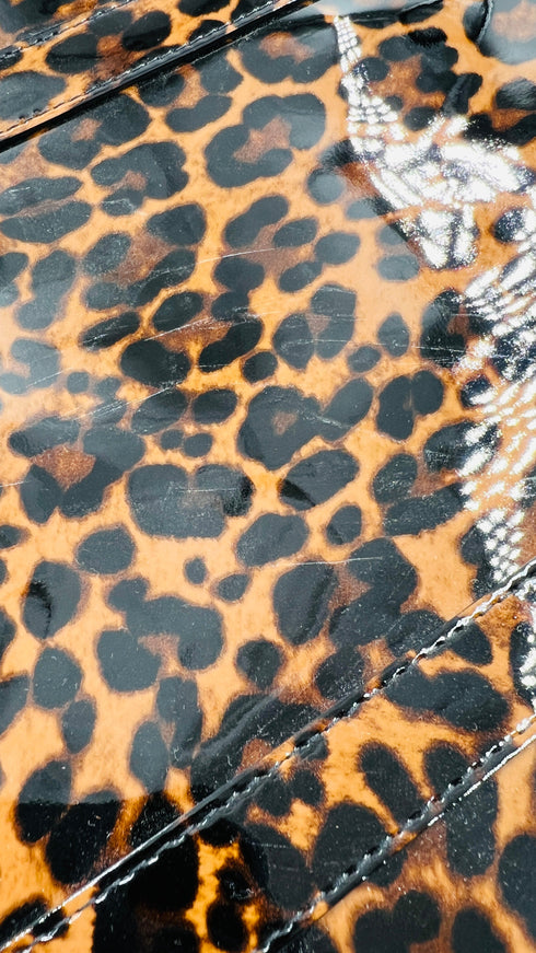 Tote bag animalier con cartellino