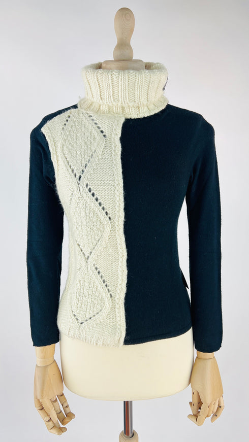 Dolcevita inserto a rombi