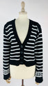 Cardigan a righe