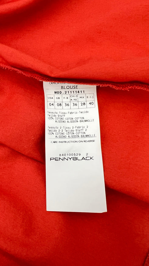 Camicia collo a contrasto