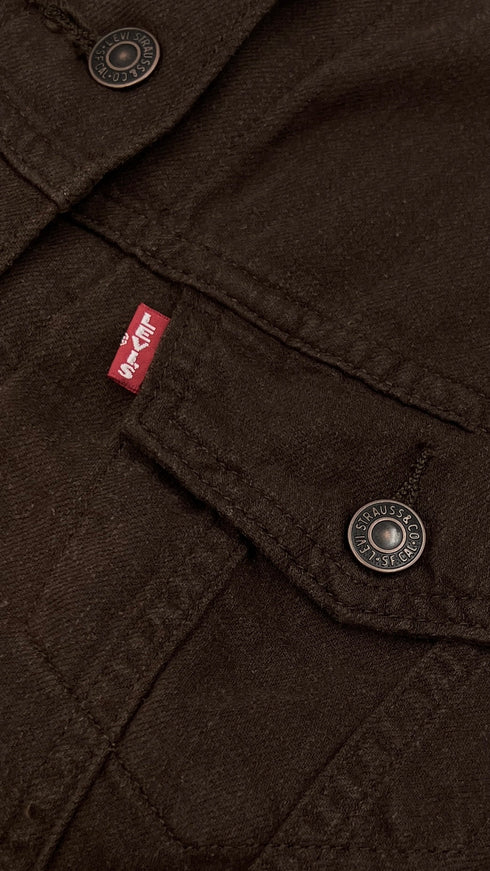 Gilet denim e lino