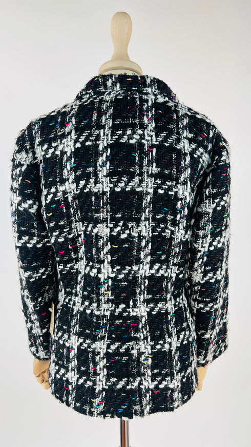 Blazer monopetto in tweed