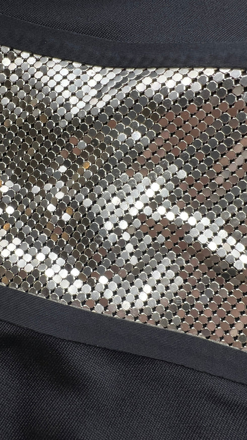 Abito felpa corto nero