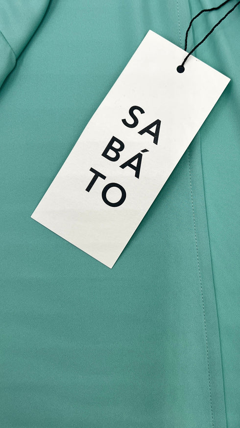 Chemisier lungo con cartellino