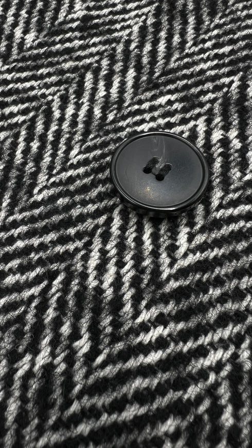 Cappotto doppiopetto spigato