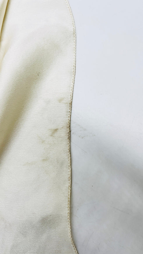 Abito lungo bianco vintage