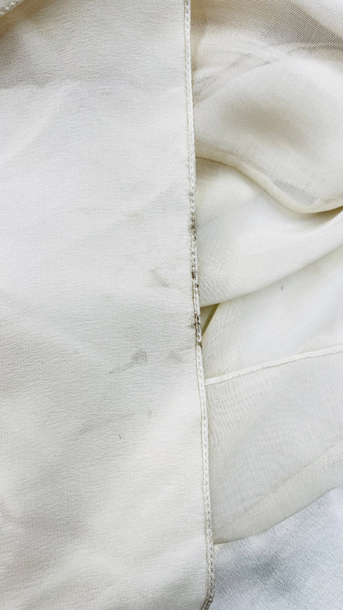 Abito lungo bianco vintage