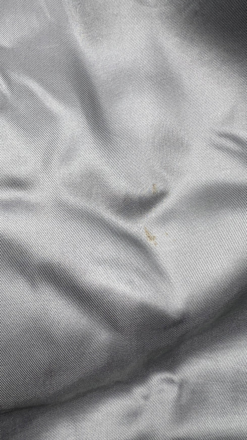 Cappotto in panno di lana grigio