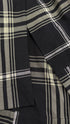 Abito midi tartan