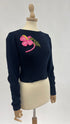 Maglia cropped lana cachemire
