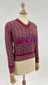 Maglione corto logo