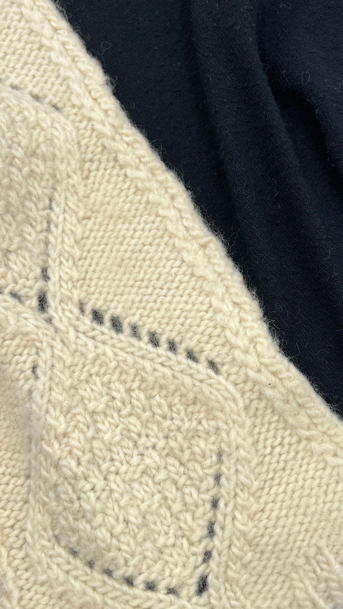 Dolcevita inserto a rombi