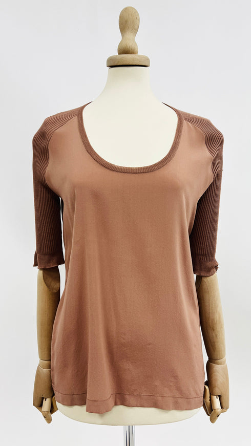 Maglia doppio tessuto