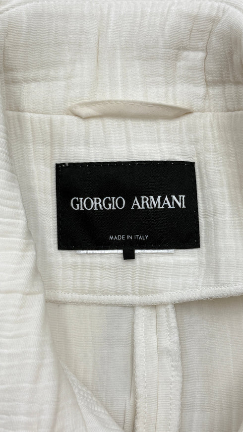 Giacca corta goffrata
