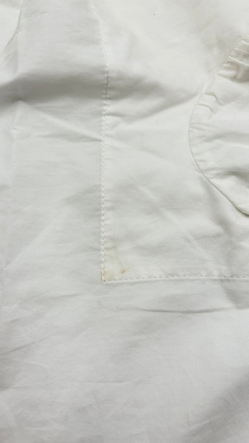 Camicia asimmetrica bianca