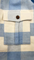 Camicia in flanella con cartellino